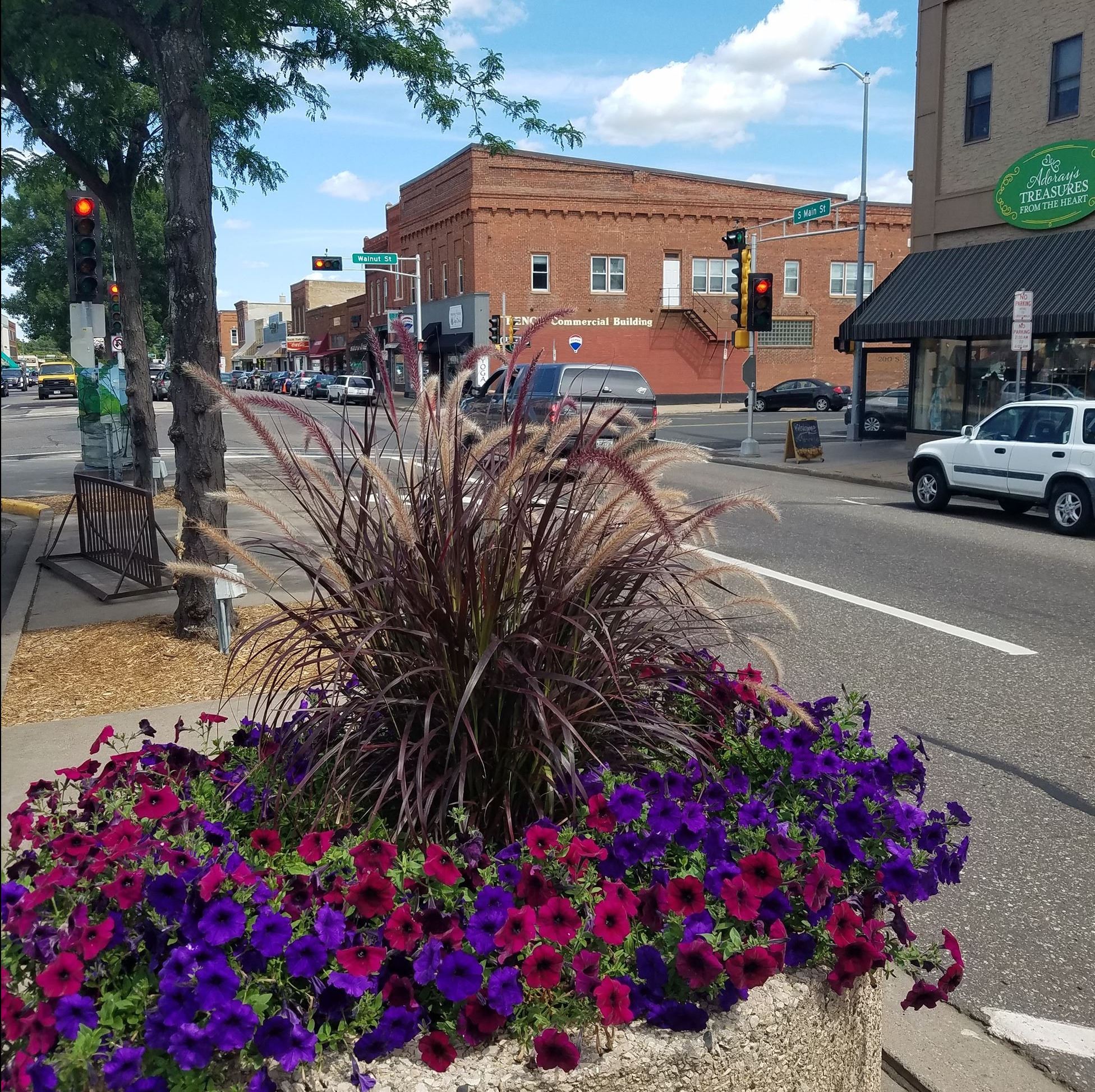 downtown river falls