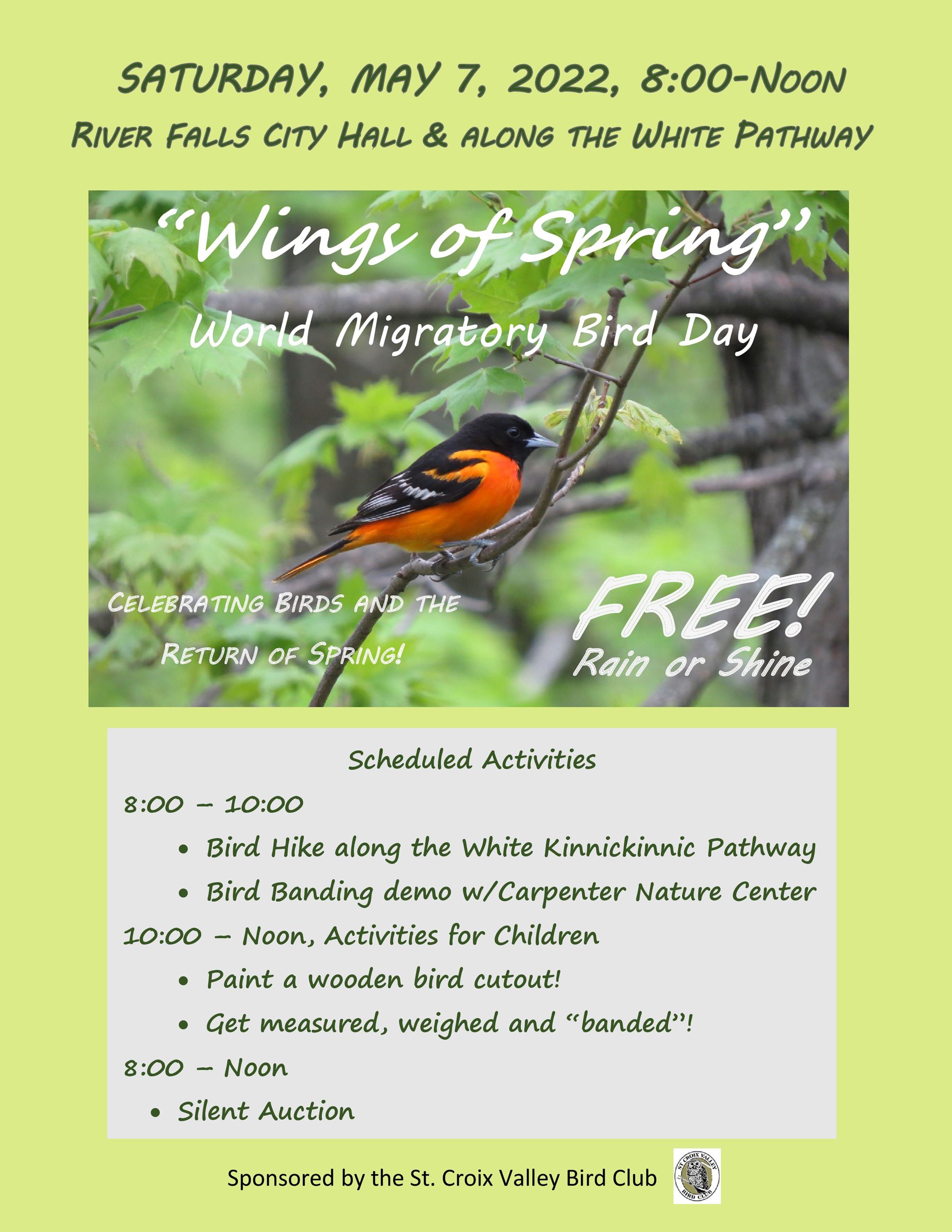 May 7 2022 Wings of Spring