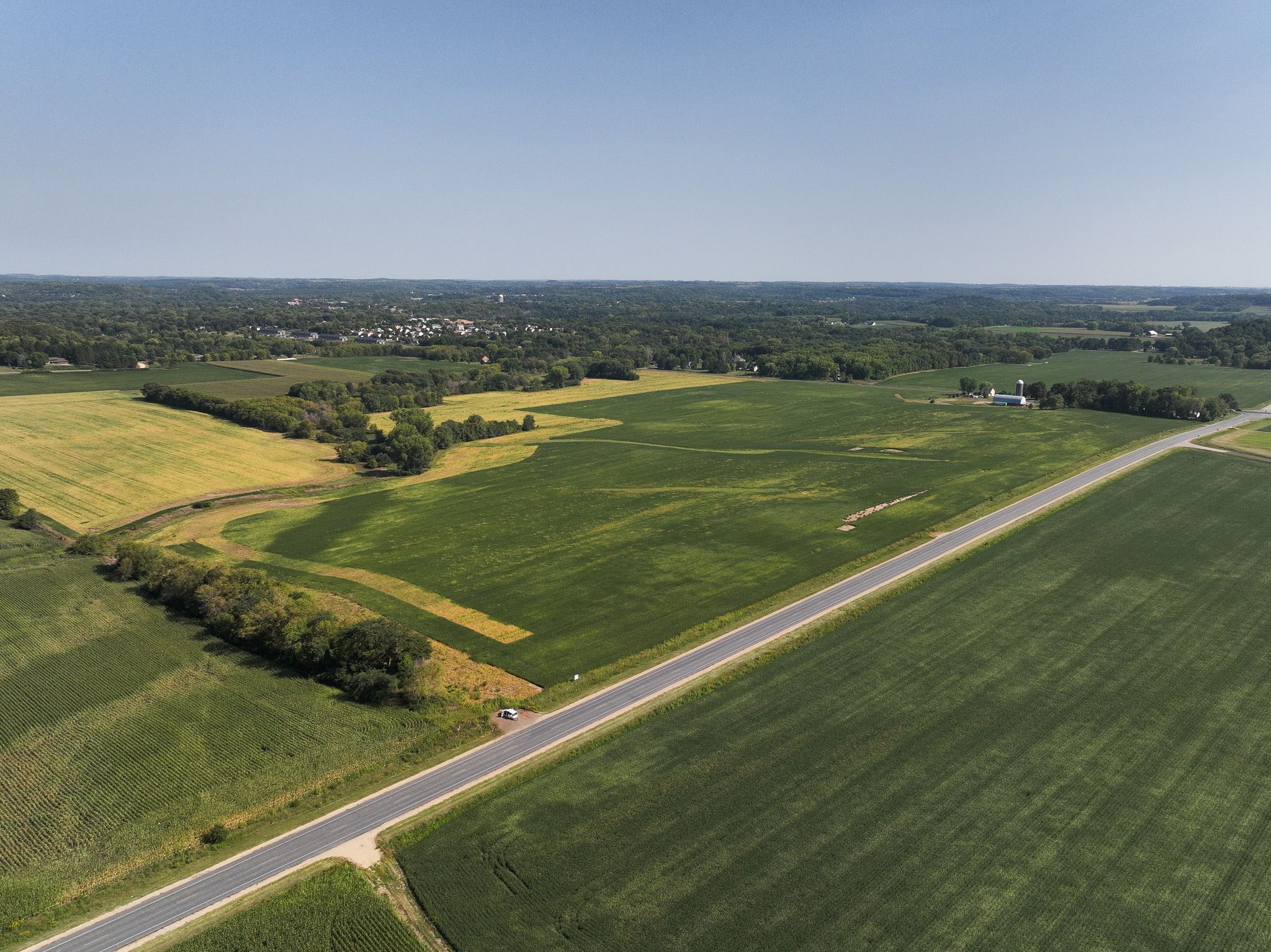 Mann Valley drone shot